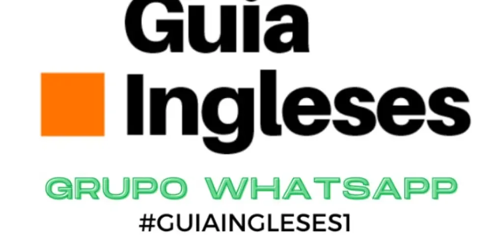 Imagem do grupo de WhatsApp GRUPO GUIA INGLESES