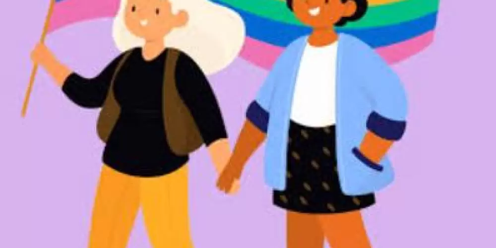 Imagem do grupo de WhatsApp Grupo lésbico RJ ♥️