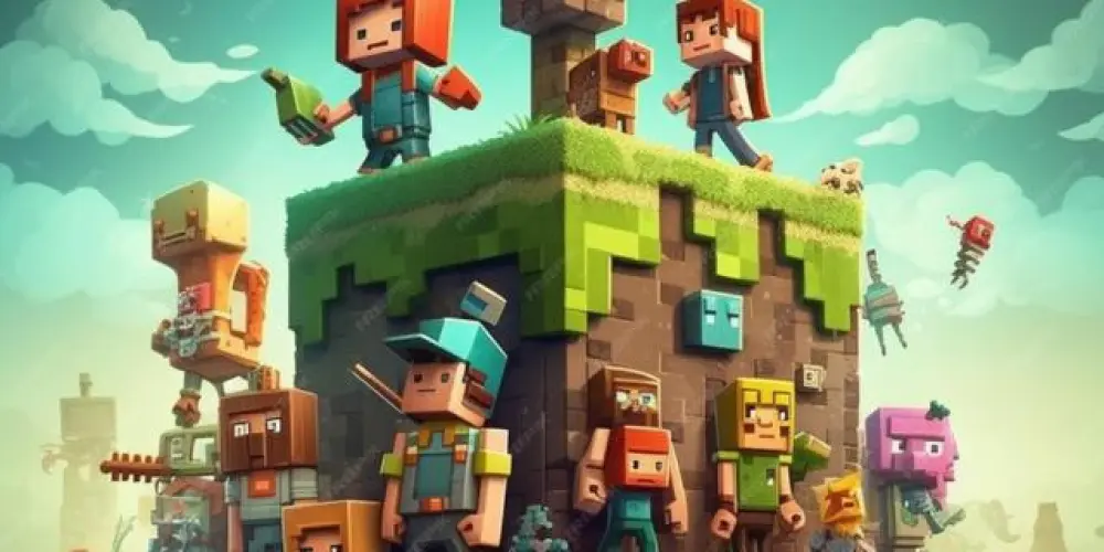 Imagem do grupo de WhatsApp GRUPO MINECRAFT