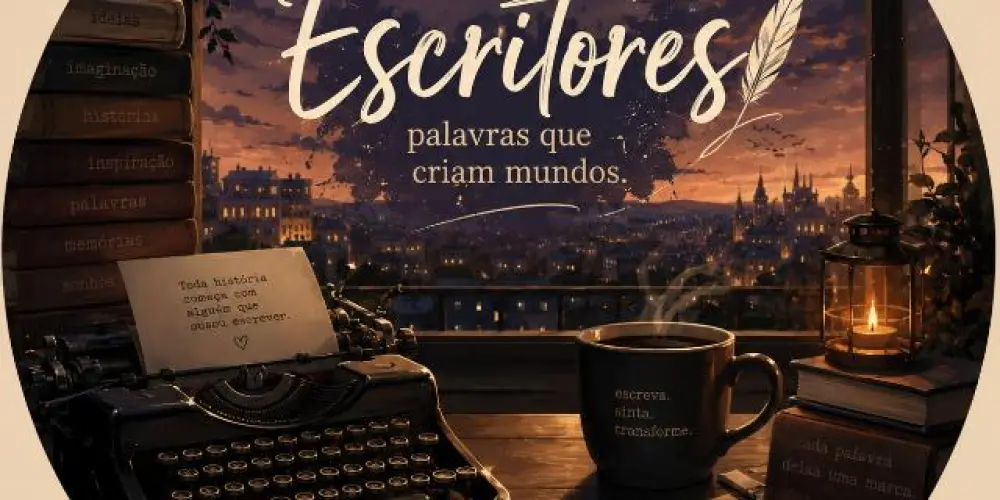 Imagem do grupo de WhatsApp Grupo para escritores