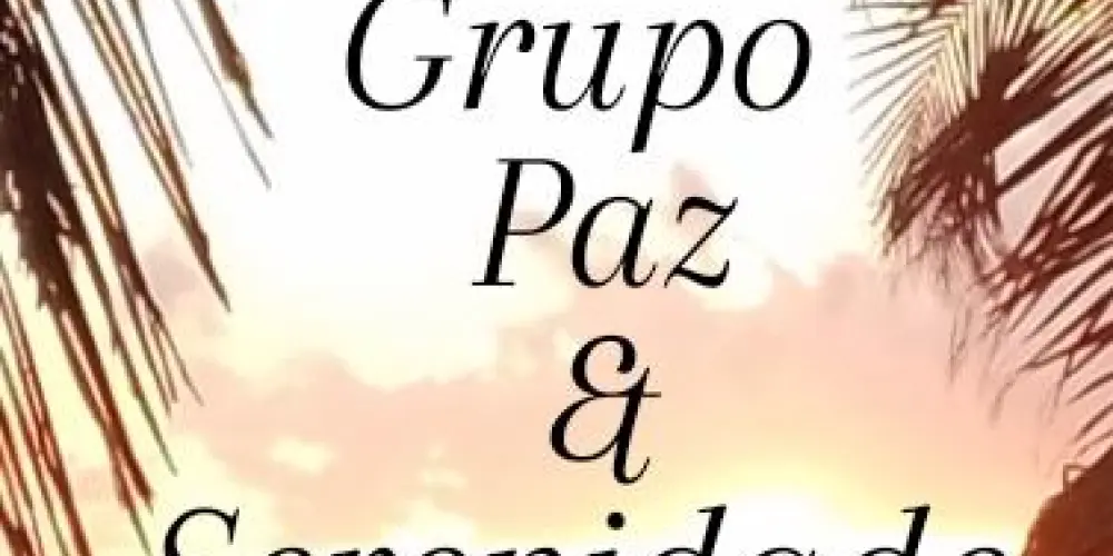 Imagem do grupo de WhatsApp Grupo Paz & Serenidade 🦩🐢🦋