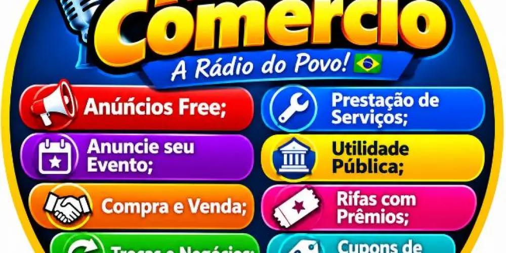 Imagem do grupo de WhatsApp Grupo - RÁDIO COMÉRCIO🎙️