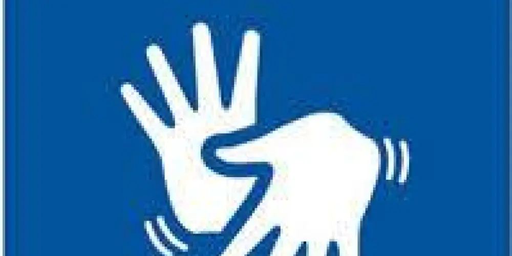 Imagem do grupo de WhatsApp Grupo  Surdos e Ouvintes😃