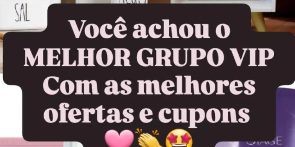 Imagem do grupo de WhatsApp Grupo VIP DE OFERTAS