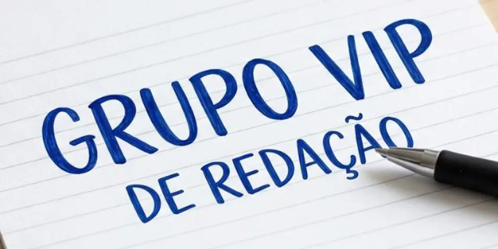 Imagem do grupo de WhatsApp Grupo vip de redação