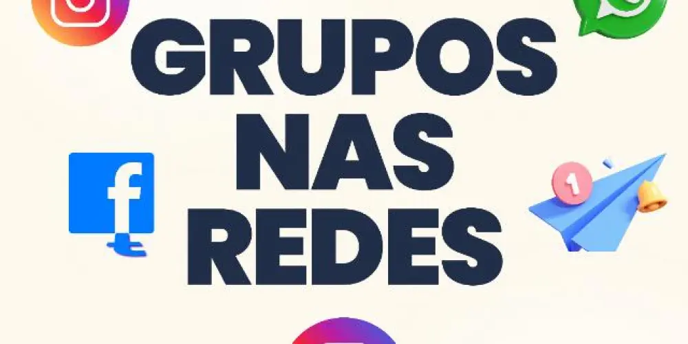 Imagem do grupo de WhatsApp GRUPOS NAS REDES
