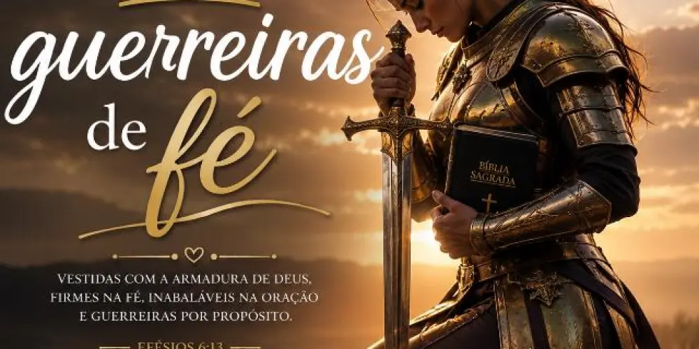 Imagem do grupo de WhatsApp Guerreiras de fé 🌸