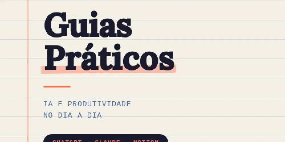 Imagem do grupo de WhatsApp Guias Práticos — IA e Produtividade ⚡