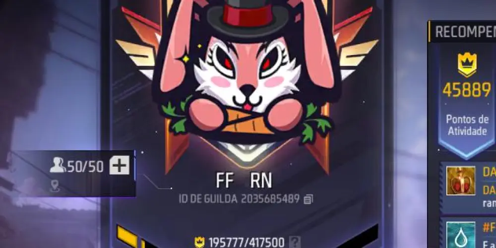 Imagem do grupo de WhatsApp GUILDA FF RN