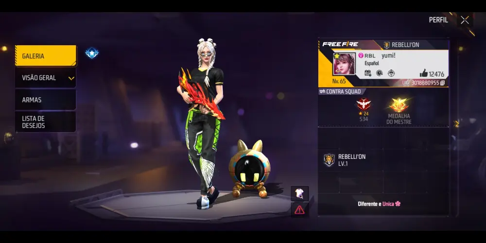 Imagem do grupo de WhatsApp GUILDA REBELLI'ON