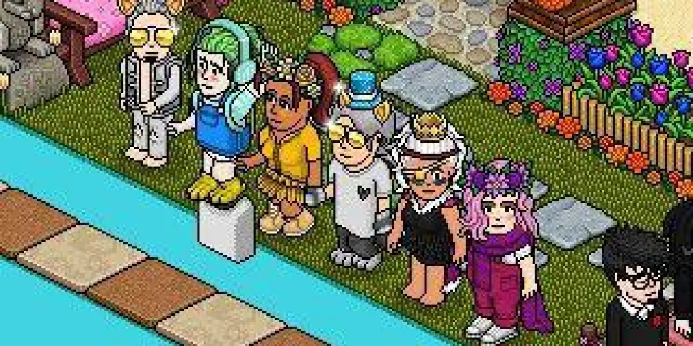 Imagem do grupo de WhatsApp HABBO 🥹