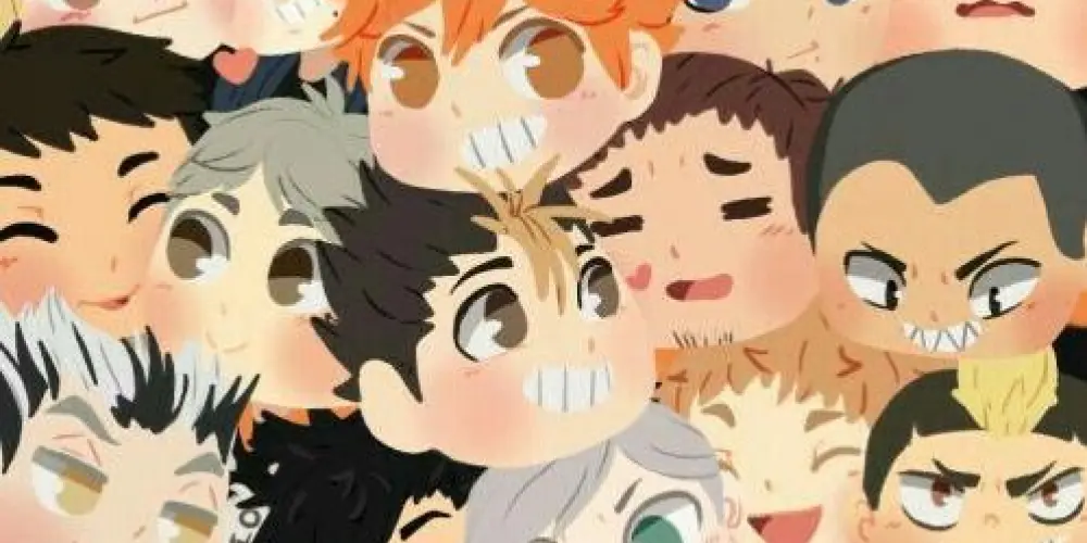 Imagem do grupo de WhatsApp Haikyuu