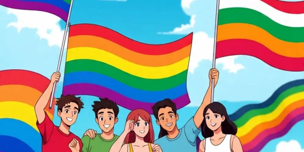 Imagem do grupo de WhatsApp Harem LGBT