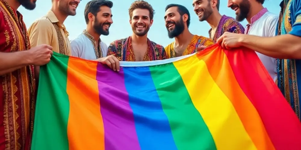 Imagem do grupo de WhatsApp Harem LGBT
