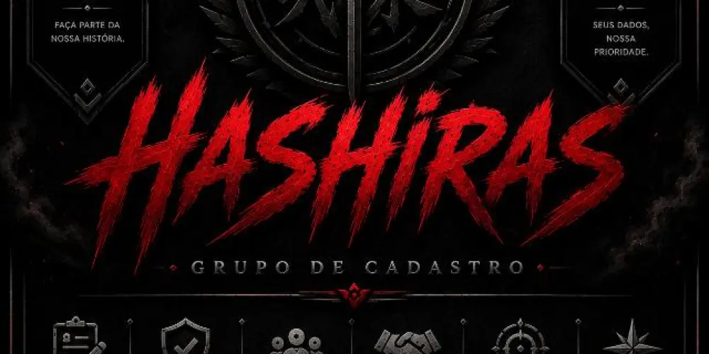 Imagem do grupo de WhatsApp Hashiras Register
