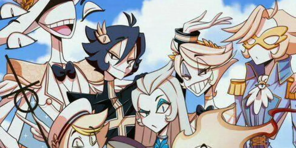 Imagem do grupo de WhatsApp Hazbin hotel e helluva boss