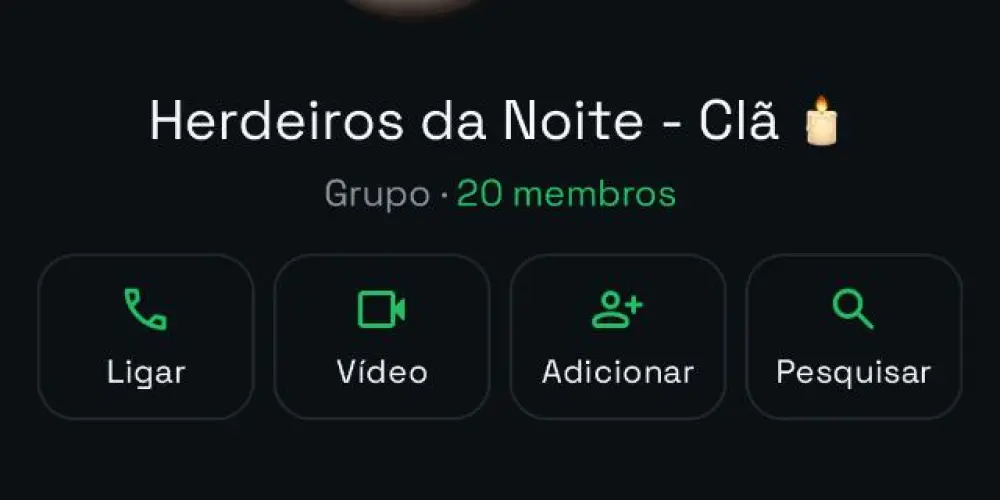 Imagem do grupo de WhatsApp Herdeiros da noite Triagem