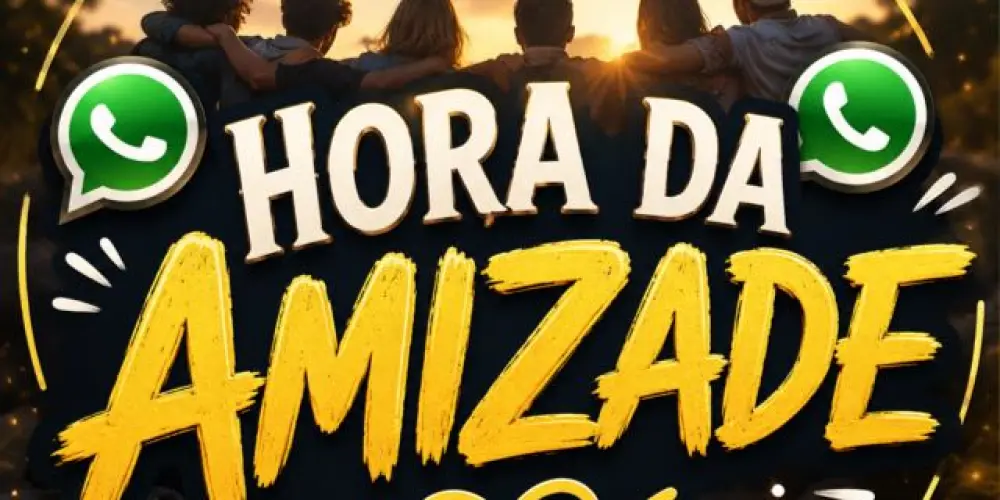 Imagem do grupo de WhatsApp Hora da amizade 1.0