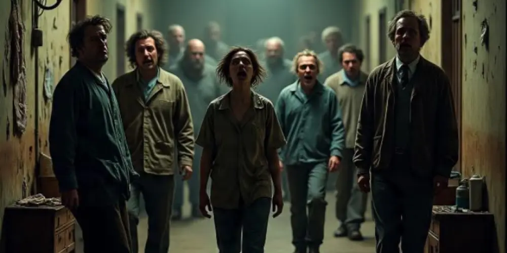 Imagem do grupo de WhatsApp Hospício