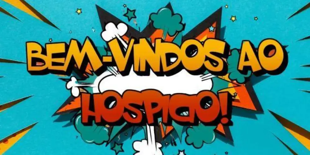 Imagem do grupo de WhatsApp Hospício