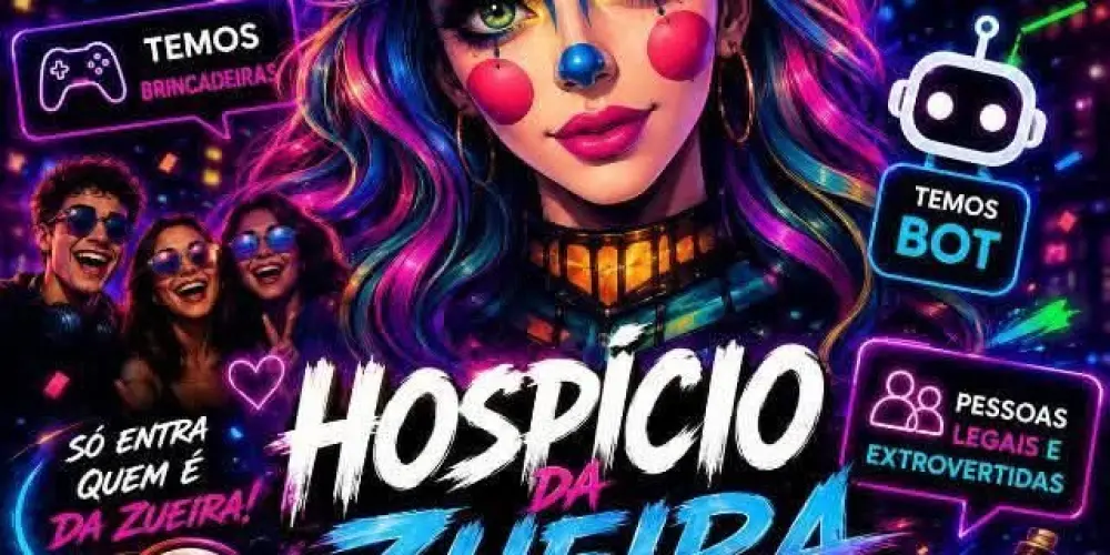 Imagem do grupo de WhatsApp Hospício da zoeira