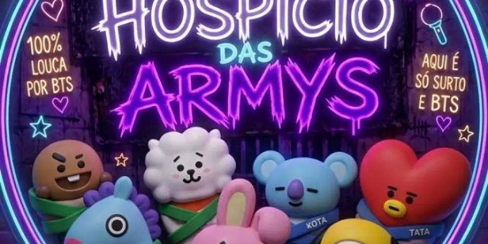 Imagem do grupo de WhatsApp Hospício das Armys 💜