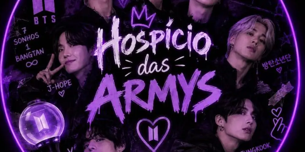 Imagem do grupo de WhatsApp Hospício das Armys 💜
