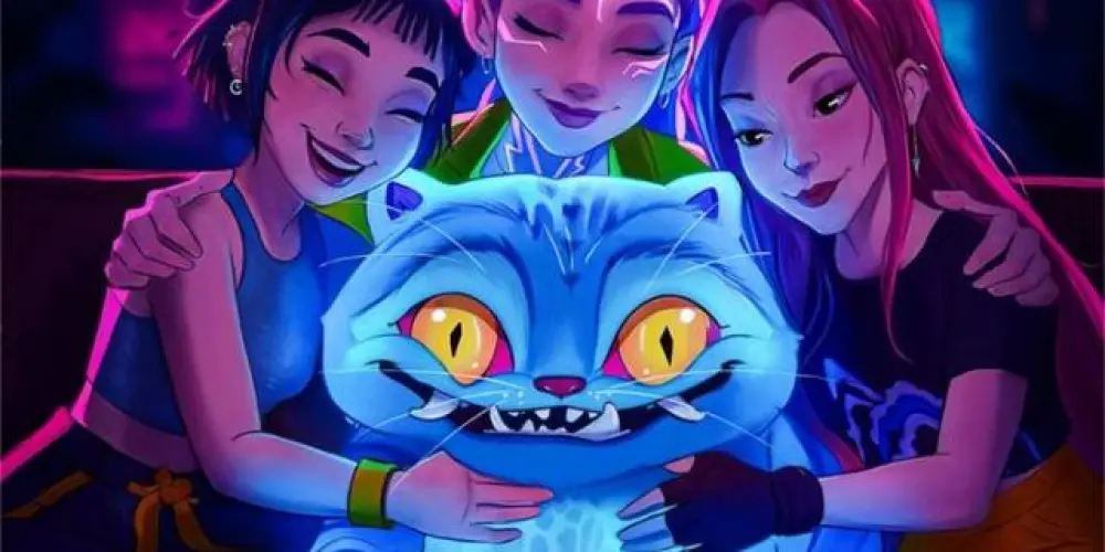 Imagem do grupo de WhatsApp House RPG Huntrix e saja