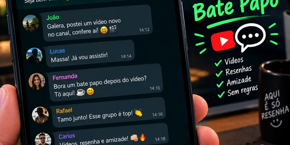 Imagem do grupo de WhatsApp 👑💎 𝑽Í𝑫𝑬𝑶𝑺 𝑬 𝑩𝑨𝑻𝑬-𝑷𝑨𝑷𝑶𝑺  🔥 ✨• 𝑨𝑴𝑩𝑰𝑬𝑵𝑻𝑬 𝑬𝑿𝑪𝑳𝑼𝑺𝑰𝑽𝑶 👑