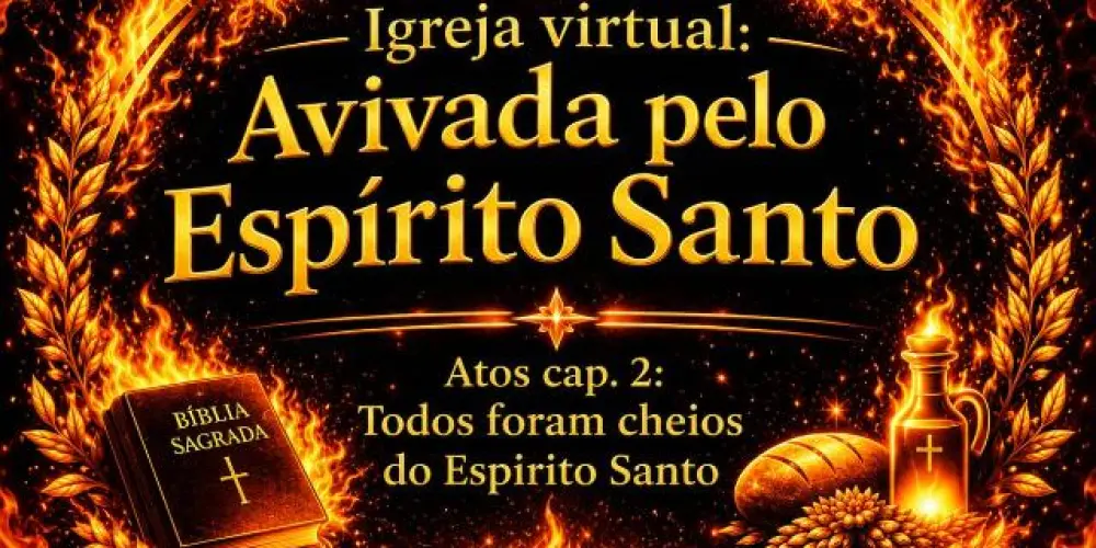Imagem do grupo de WhatsApp IＧᖇᕮᒍᗩ ᐯIᖇTᑌᗩᒪ: ᗩᐯIᐯᗩᗞᗩ🔥 ᑭᕮᒪO ᕮSᑭÍᖇITO SᗩᘉTO 🕊️ᗩTOS ᑕᗩᑭ 2:⚔️📖 TOᗞOS ᖴOᖇᗩᗰ ᑕᕼᕮIOS ᗞO ᕮSᑭÍᖇITO SᗩᘉTO 🕊️