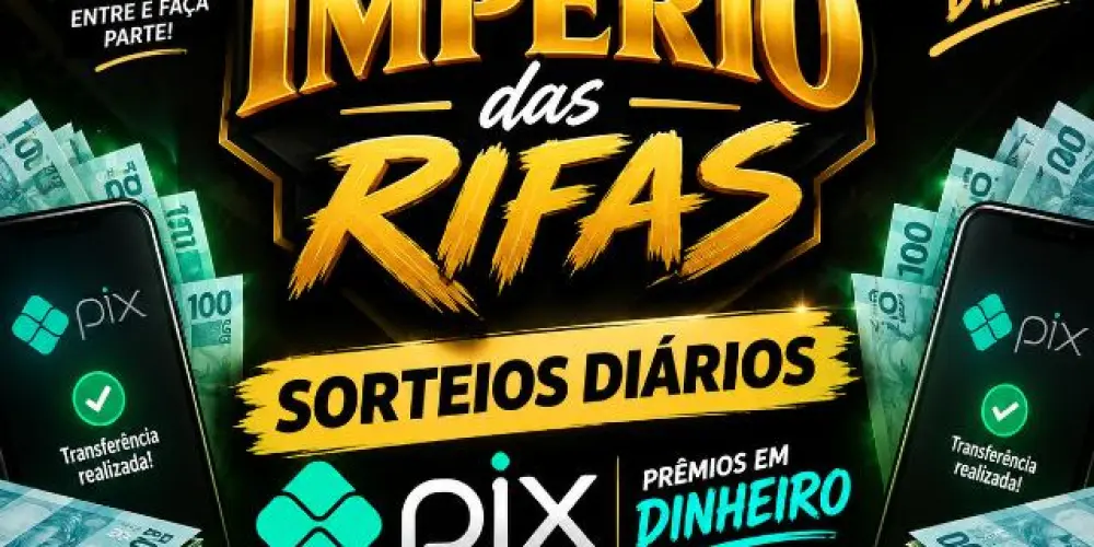 Imagem do grupo de WhatsApp Império das Rifas