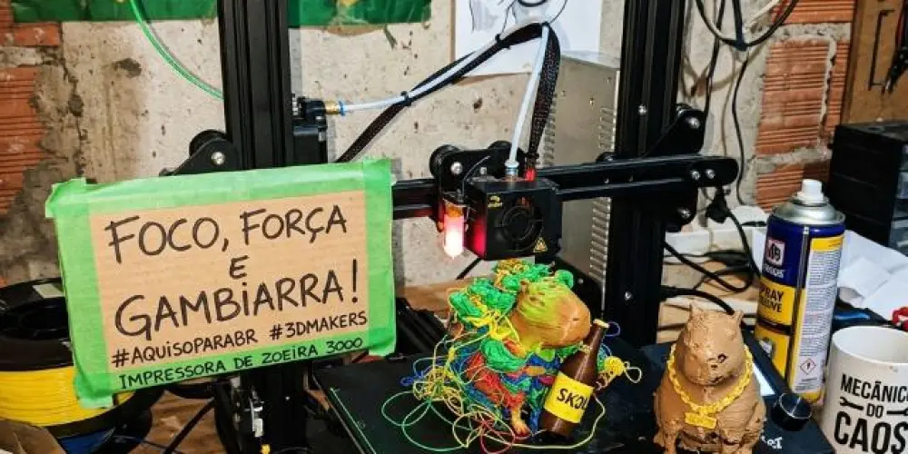 Imagem do grupo de WhatsApp Impressão 3D - Dibradores de Camada