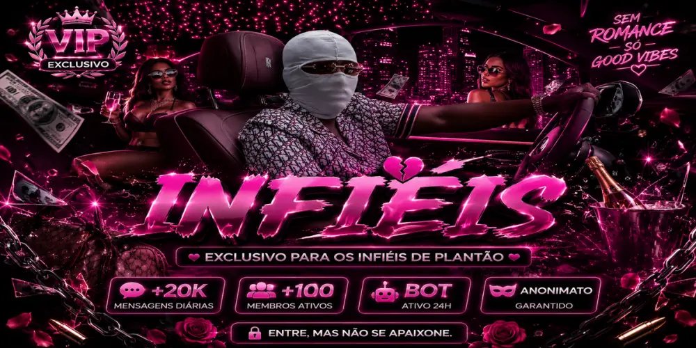Imagem do grupo de WhatsApp Infiéis