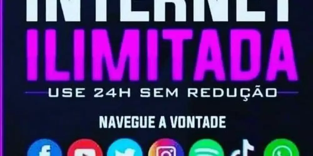 Imagem do grupo de WhatsApp Internet ilimitada