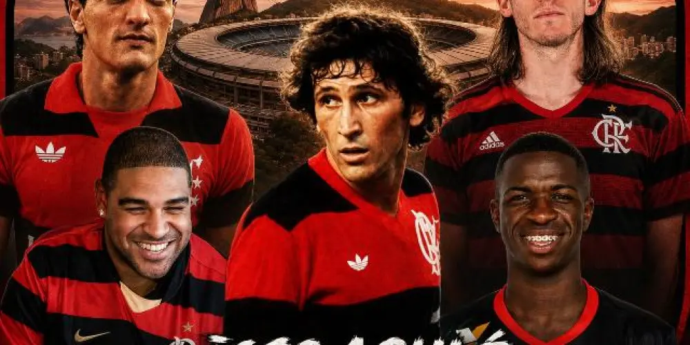 Imagem do grupo de WhatsApp Isso aqui é Flamengo 🔴⚫
