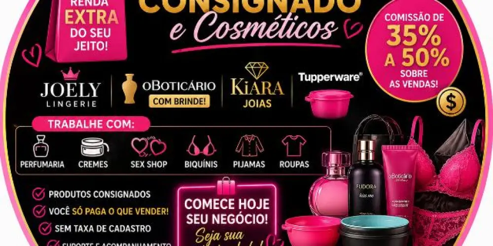 Imagem do grupo de WhatsApp JOELY LANGERIE BOTICARIO E KIARA JOIAS ROUPAS CONSIGNADOE TUPPERWARE COzinha.