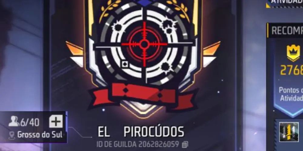 Imagem do grupo de WhatsApp Jogadores de free fire