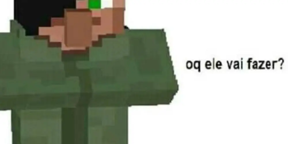 Imagem do grupo de WhatsApp Jogadores dr minecraft