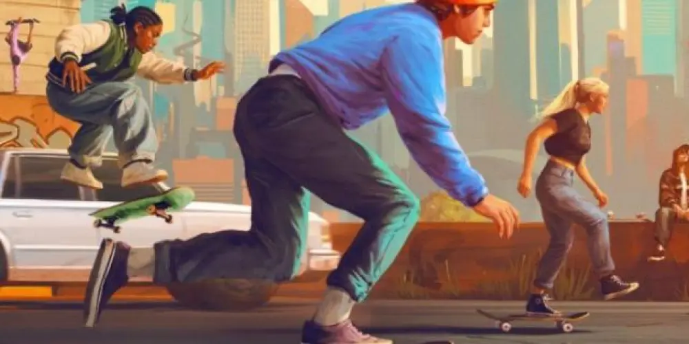 Imagem do grupo de WhatsApp Jogo Skate