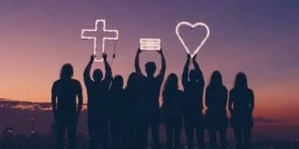 Imagem do grupo de WhatsApp JOVENS CRISTÃOS❤️‍🔥✝️