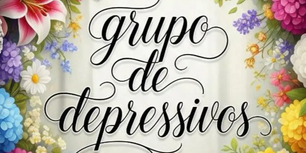 Imagem do grupo de WhatsApp Jovens Leitores depressivos