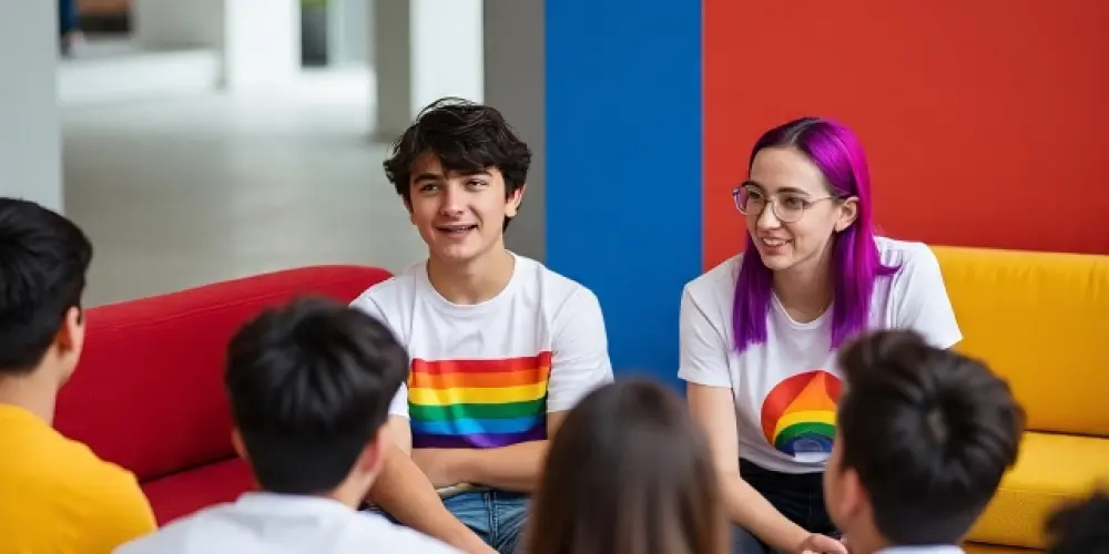 Imagem do grupo de WhatsApp Jovens LGBT