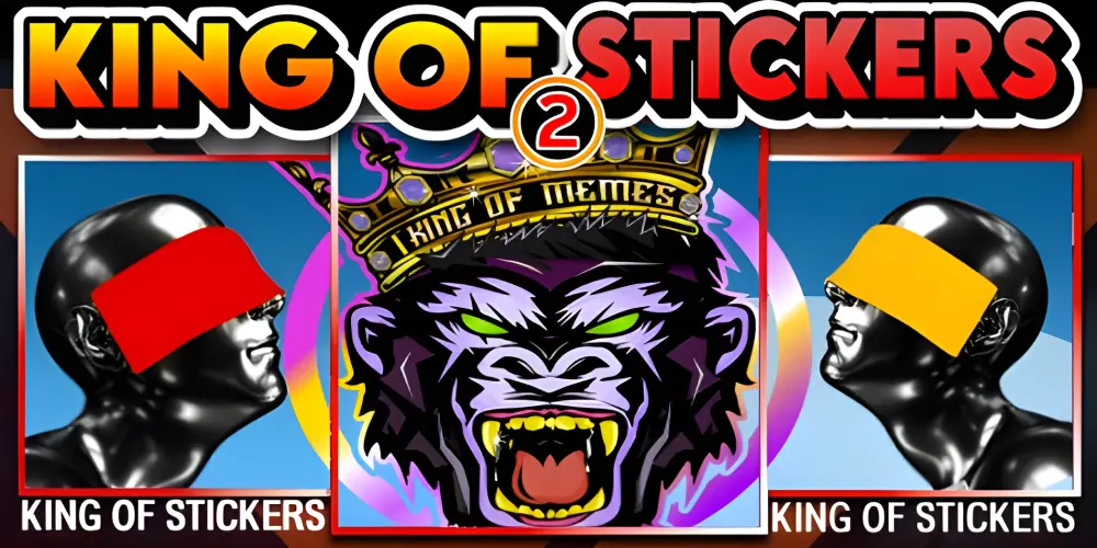 Imagem do grupo de WhatsApp King of Stickers