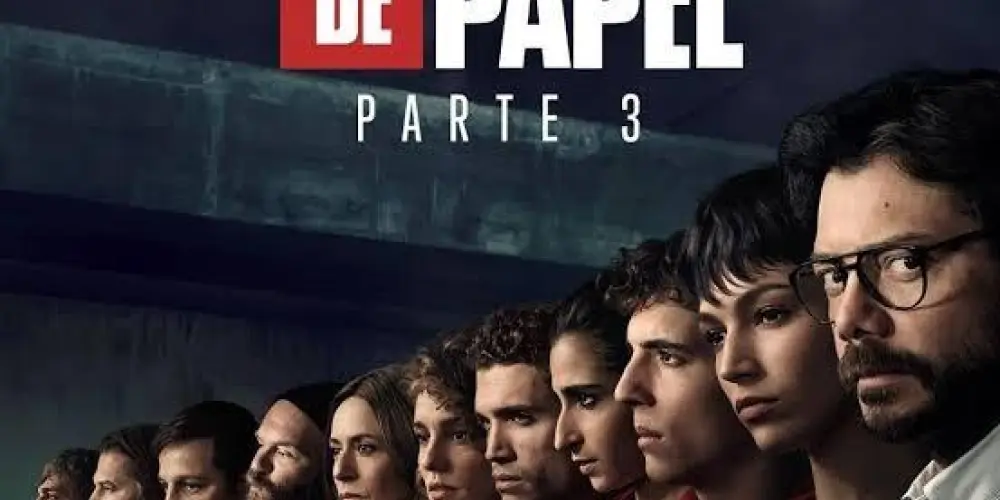 Imagem do grupo de WhatsApp Lá casa de papel