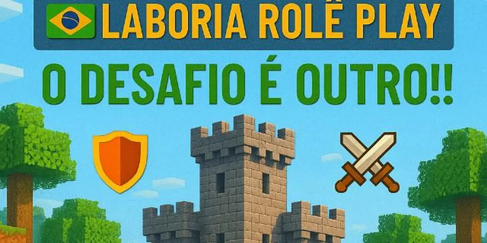 Imagem do grupo de WhatsApp 🇧🇷🏰 Laboria Rolê Play: O Desafio é Outro!!🛡️⚔️