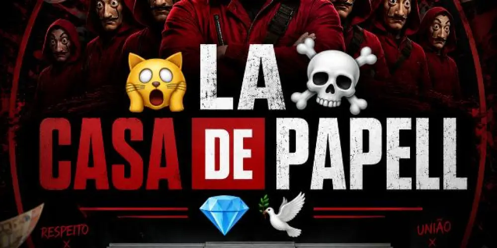 Imagem do grupo de WhatsApp 🙀LA☠️CASA DE PAPELL💎🕊️