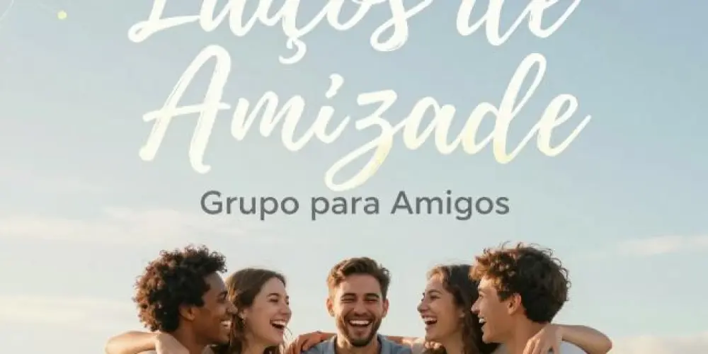Imagem do grupo de WhatsApp Laços de amizade