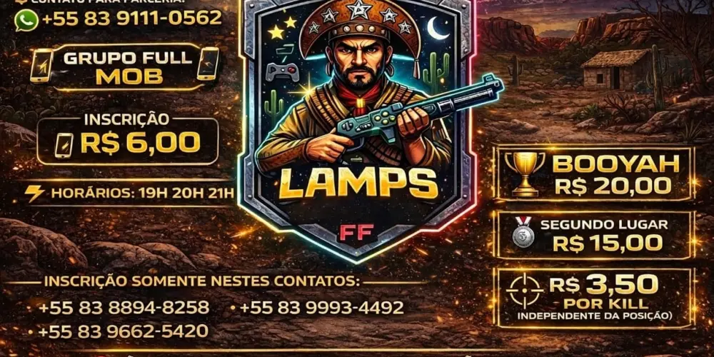 Imagem do grupo de WhatsApp Lamps Diário