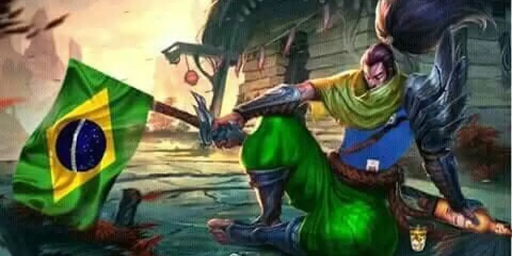 Imagem do grupo de WhatsApp League of Legends BR