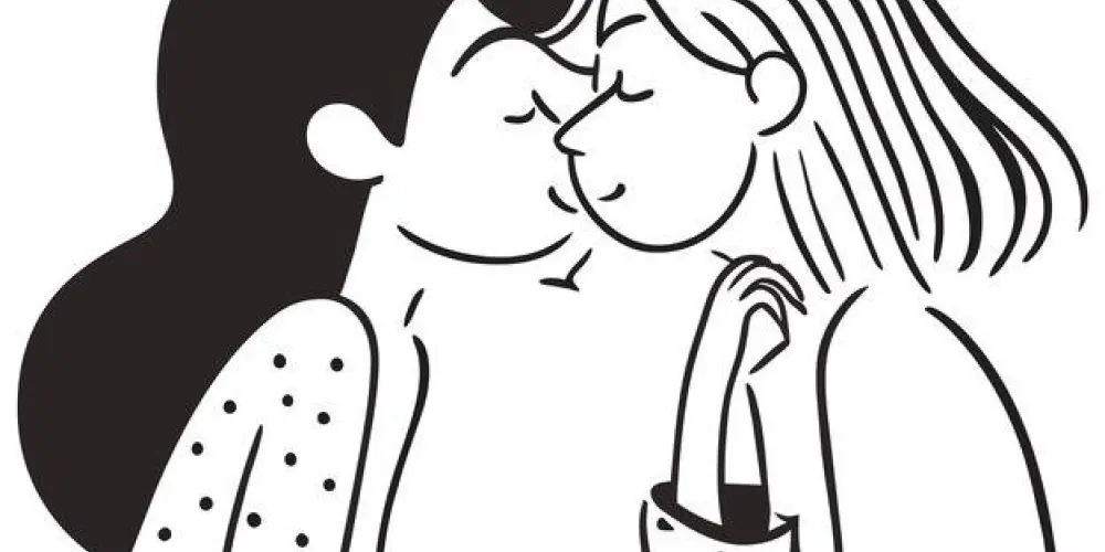 Imagem do grupo de WhatsApp lésbicas gentil